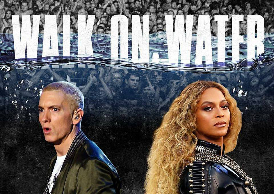 Beyoncé makes Eminem 'Walk on Water' in new music video The Financial