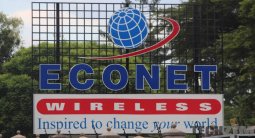 Econet Logo at their HQ