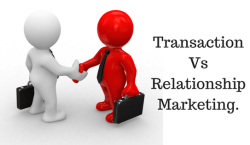 Relationship vs transaction marketing